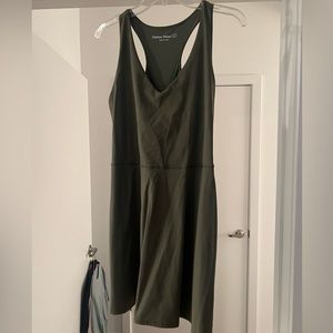 Outdoor Voices volley dress green